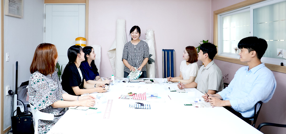 환경을 위한 마음을 담아 한땀 한땀